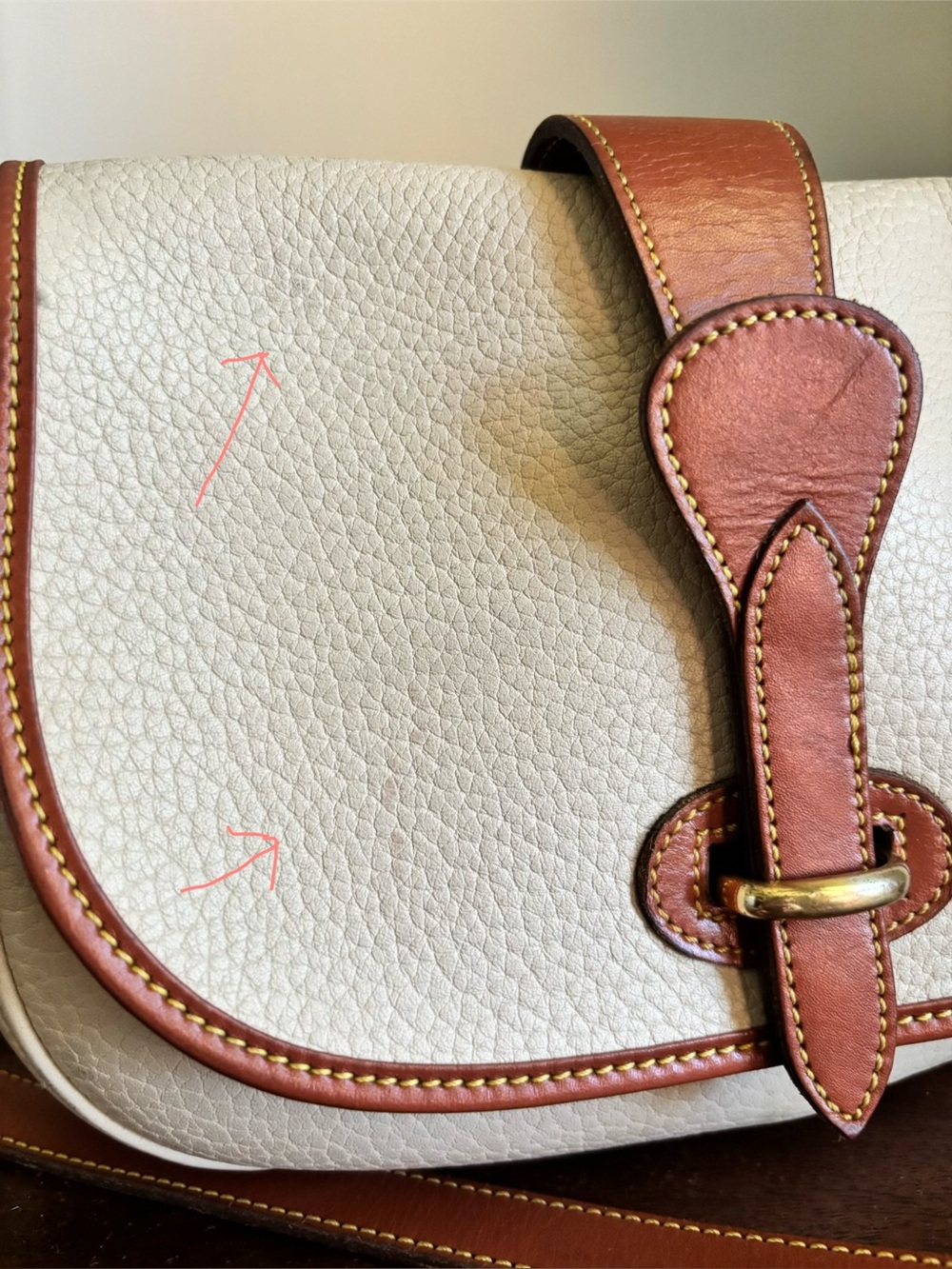 Vintage Dooney & Bourke AWL Crossbody Bag - Picture 2 of 10